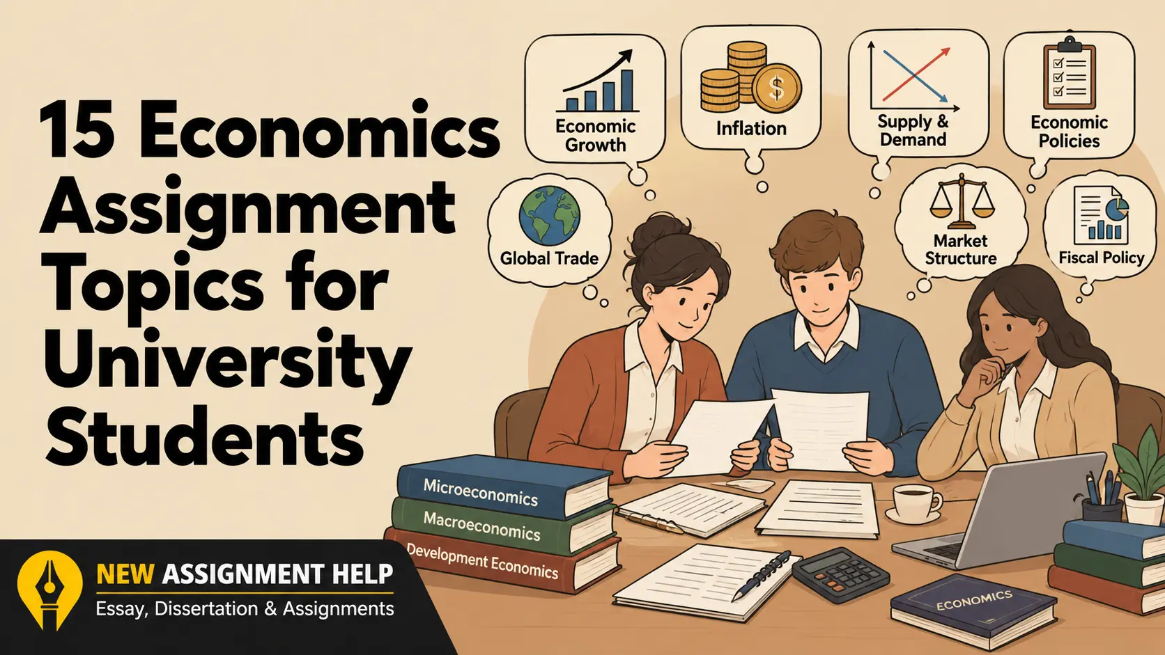 15 Economics Assignment Topics for University Students.